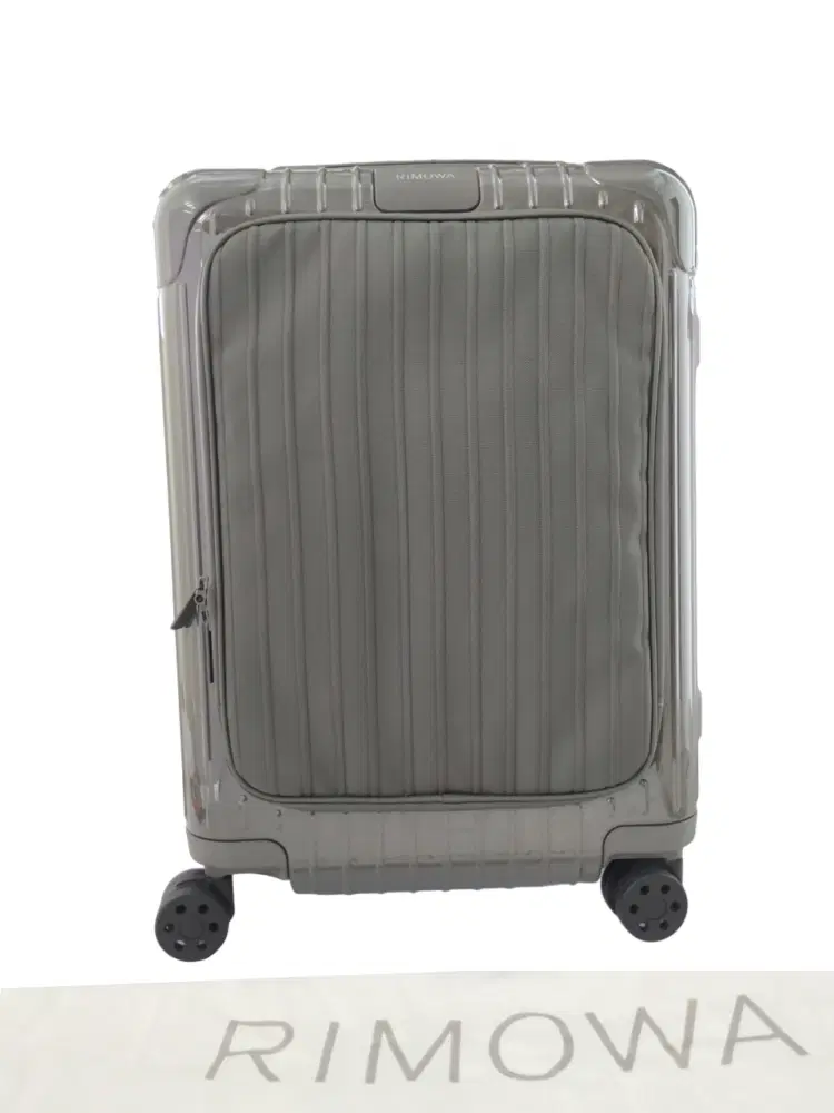 Rimowa Matte Grey Essential Sleeve Cabin Suitcase-Hover-Image