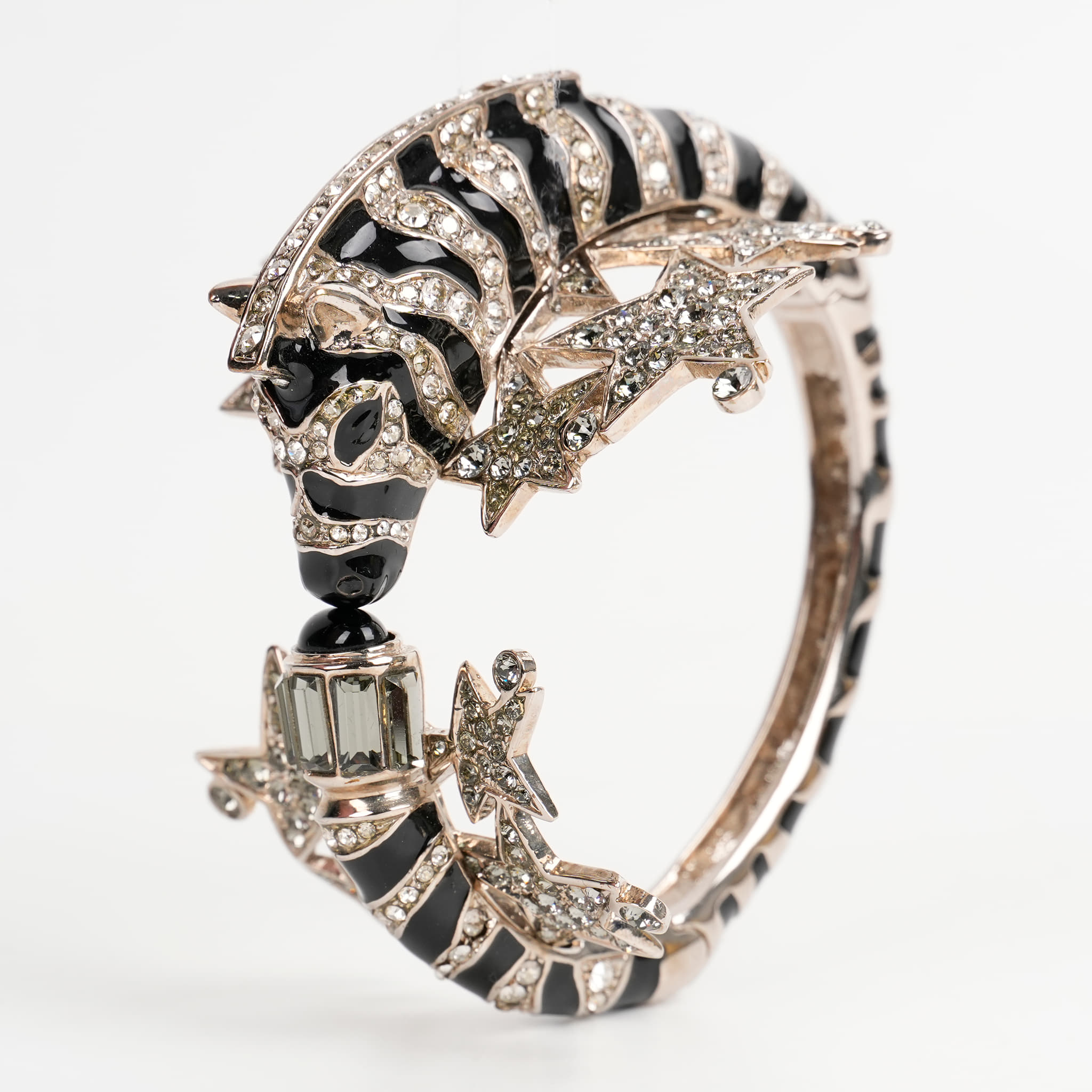 Roberto Cavalli Tiger Bracelet With Stars