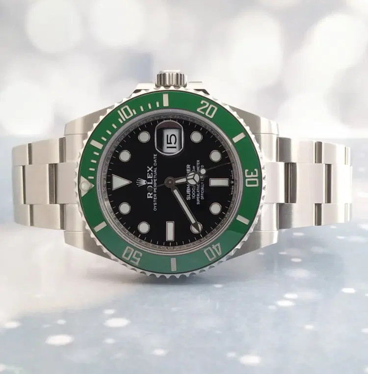 Rolex Submariner Date Full Set 41MM Kermit aka Starbucks-Hover-Image