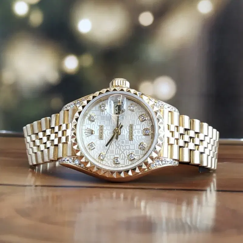 Rolex President Datejust 18K Yellow Gold Diamond