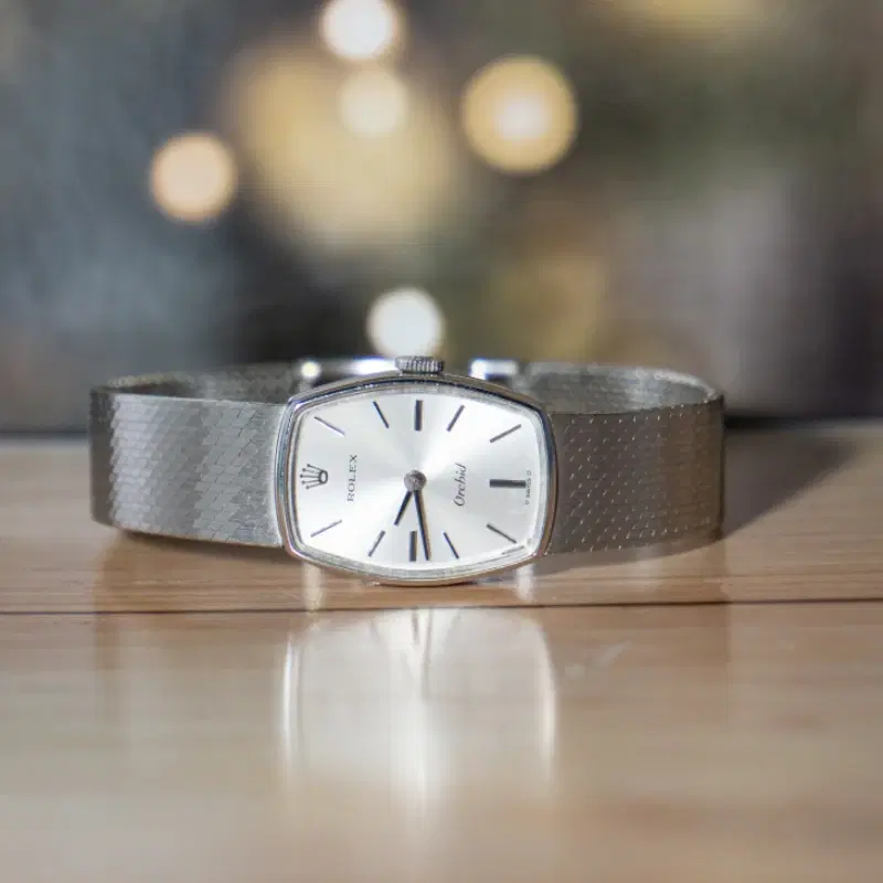 Rolex Orchid 18k White Gold Ladies Watch