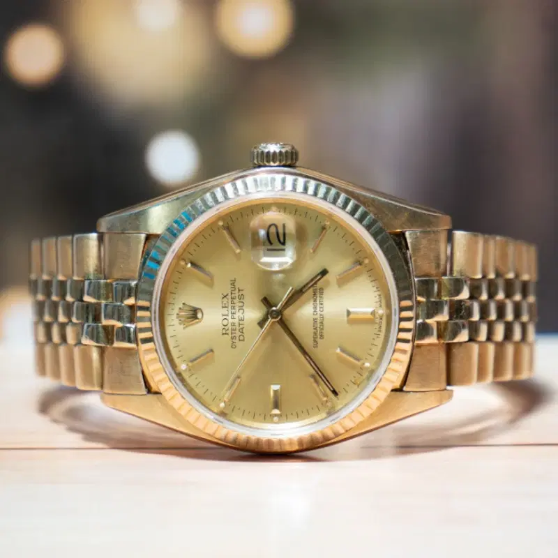 Rolex Oyster Perpetual Date 36 MM 18K Yellow Gold Automatic
