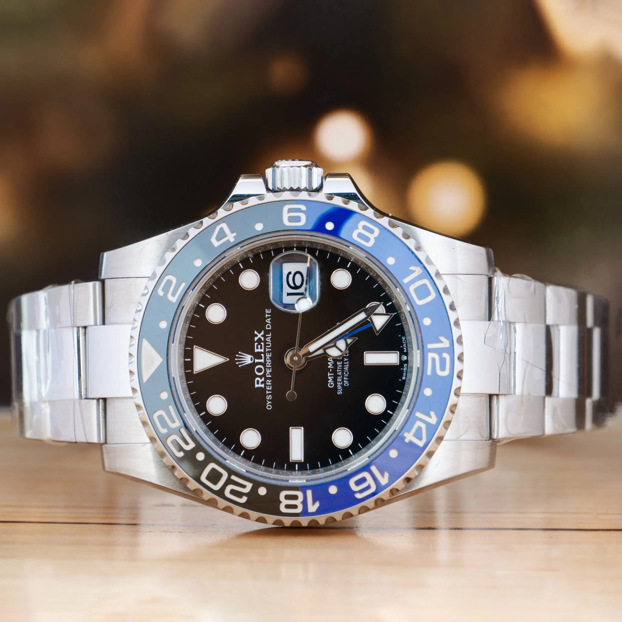 Rolex Batman GMT-Master II 40MM Steel Automatic