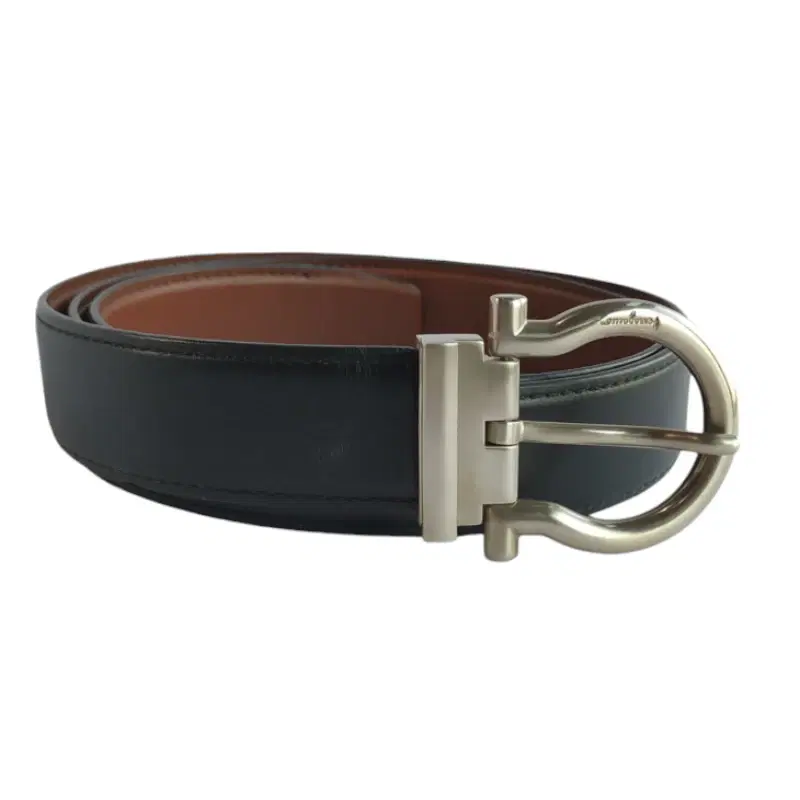 Salvatore Ferragamo Single Gancini Reversible Belt