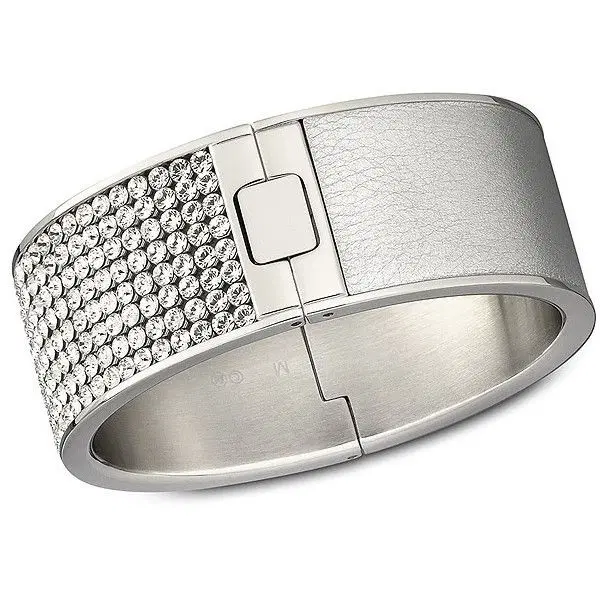 Swarovski Crystal Intervalle Wide Bangle