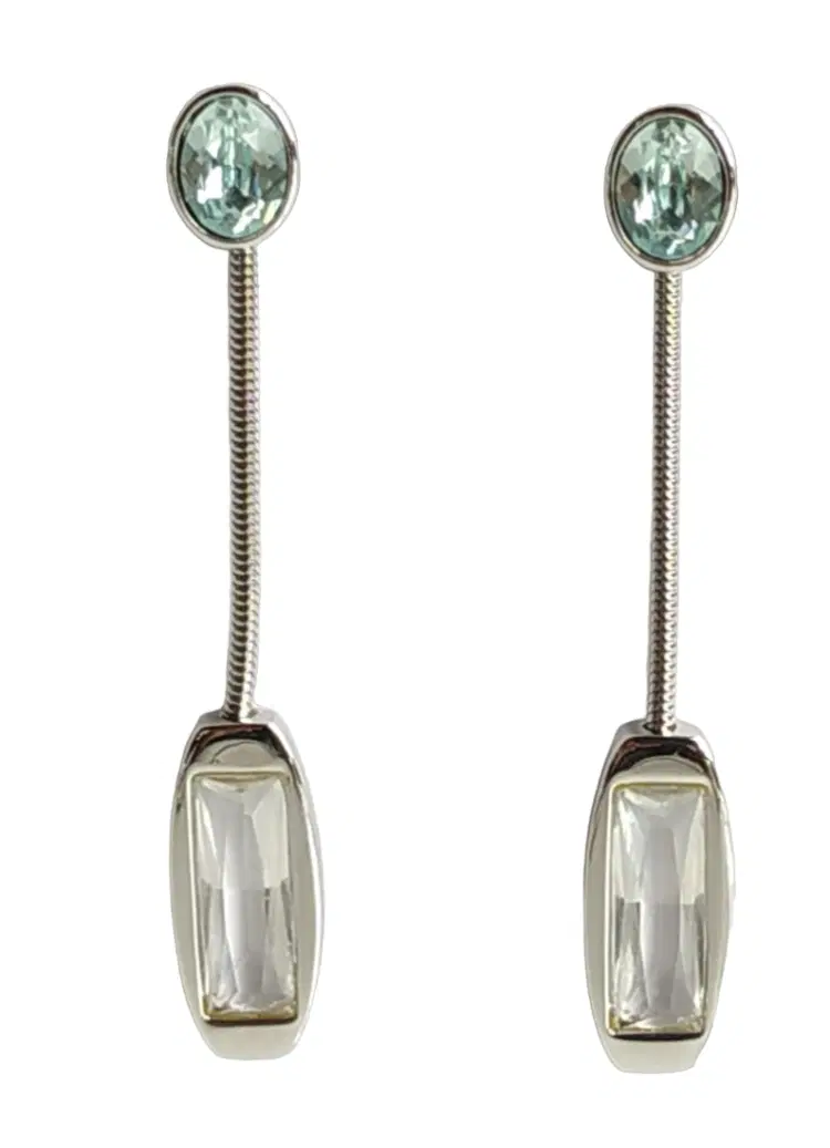 Swarovski Stone Drop Earrings-Hover-Image