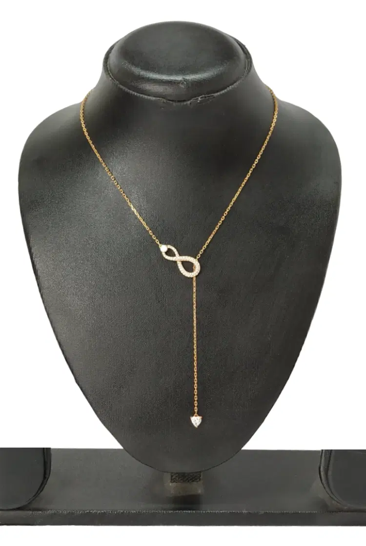 Swarovski Infinity Y Necklace-Hover-Image