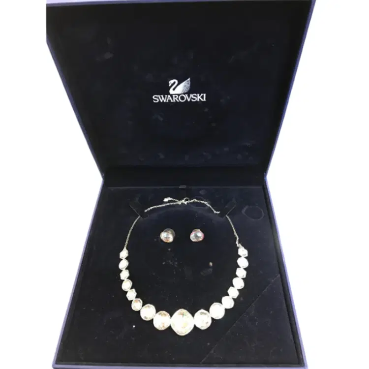 Swarovski Solitaire Set with Earrings-Hover-Image