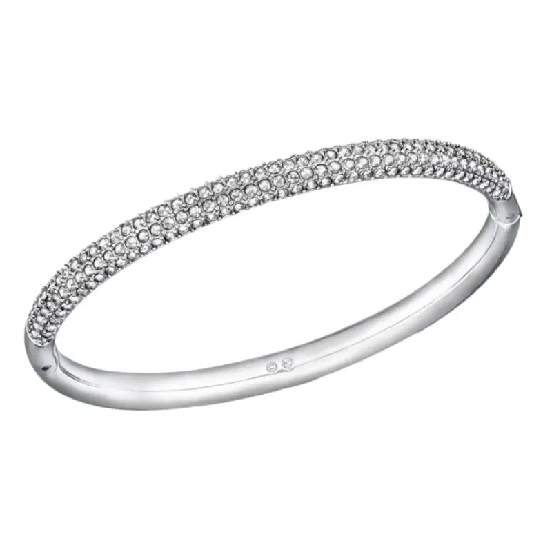 Swarovski Stone Mini Clear Crystal Bangle Bracelet