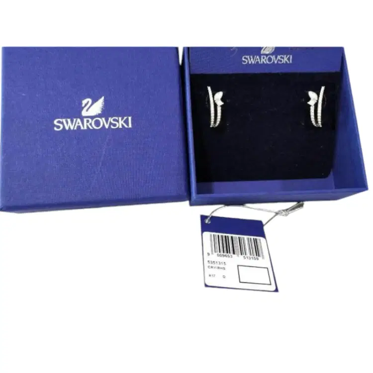 Swarovski Henrietta Pierced Earrings-Hover-Image