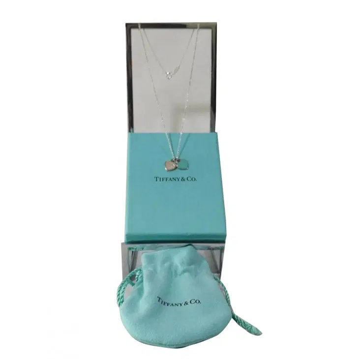 Tiffany & Co. Mini Double Heart Sterling Silver Pendant