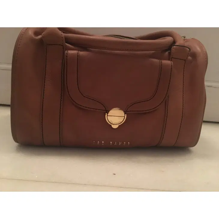 Ted Baker Womens Brown Clove Flip Bowler Bag