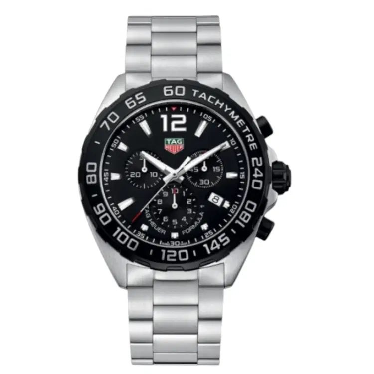 Tag Heuer Formula 1 Round Analog Black Dial Mens Watch-Hover-Image