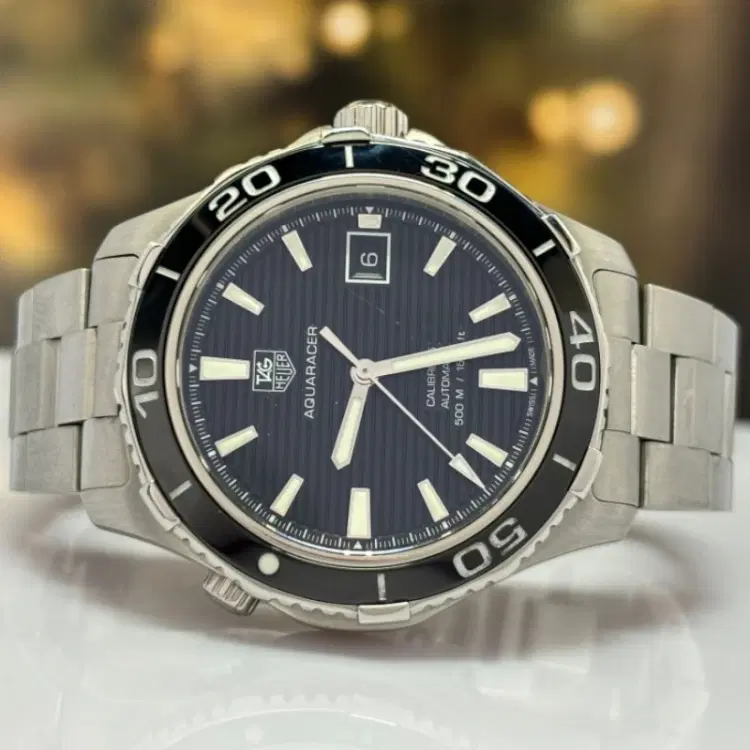 Tag Heuer Aquaracer Caliber 5 Automatic Steel Watch-Hover-Image