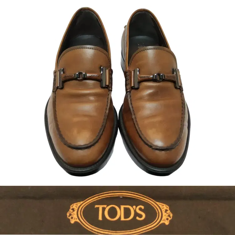 Tods Brown Leather Bit Loafer-Hover-Image