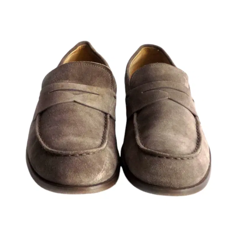 Tods Suede Penny Loafers