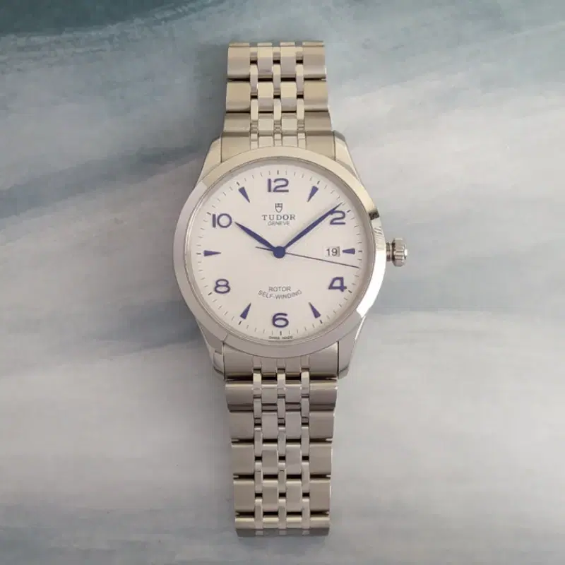 Tudor 1926 41MM Opaline & Bue Dial Automatic