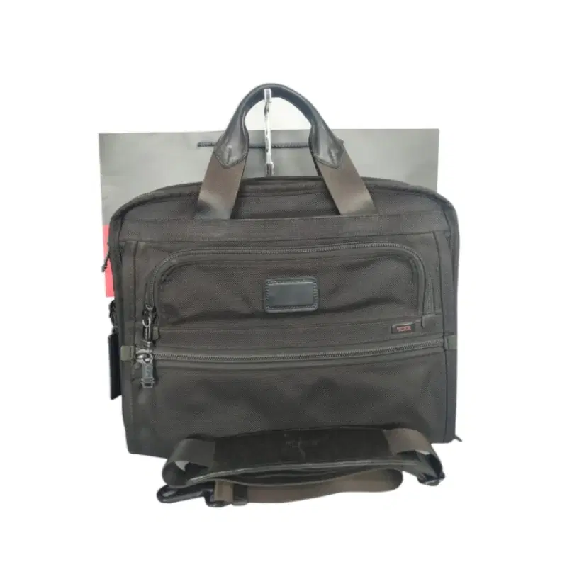 Tumi Alpha Black Essential Laptop Bag