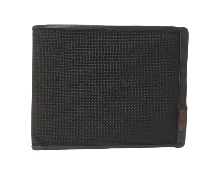 Tumi Alpha SLGS Men's Slimfold ID Wallet - Black