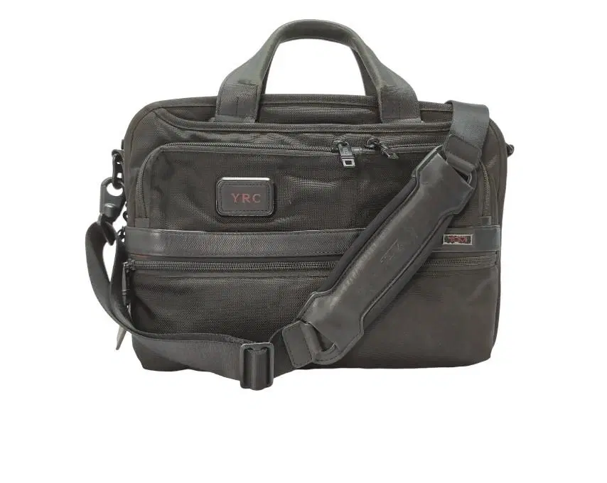Tumi Alpha Ballistic Business Men's Expandable Laptop Brief - Black