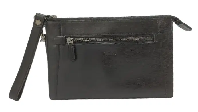 Tumi Black Monaco Double Zip Clutch-Hover-Image
