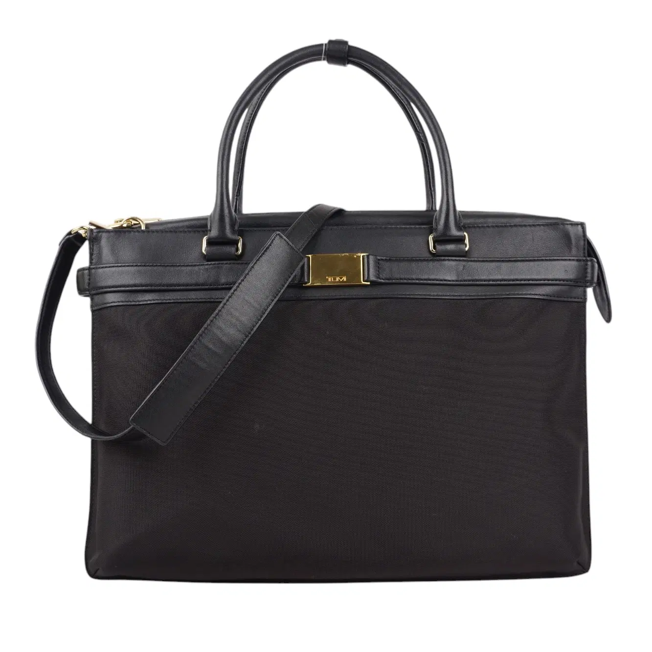 Tumi Larkin Edna Brief Black Business Laptop Bag