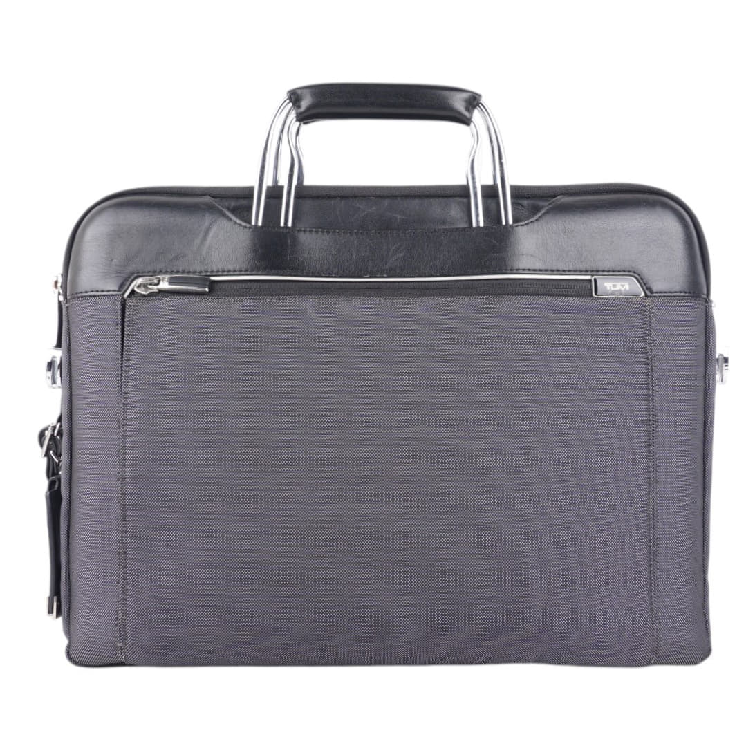 Tumi Black Arrive Business Halifax Portfolio Laptop Brief