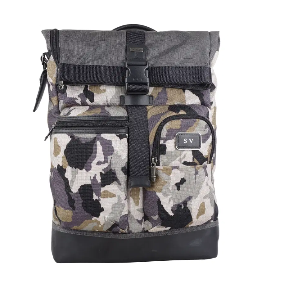 Tumi Cypress Roll Top Camouflage Pattern Backpack