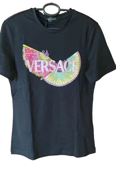 Versace I Ventagli Logo Tshirt-Hover-Image