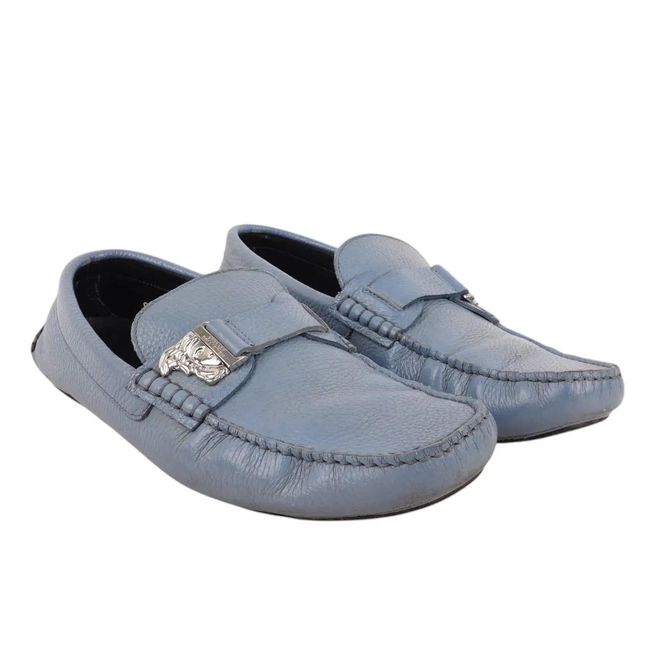 Versace Pastel Blue Loafers
