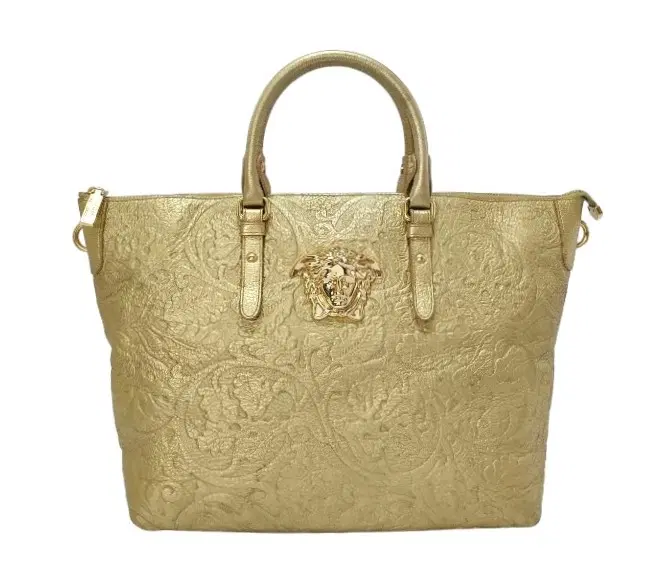 Versace Gold Medusa Tote