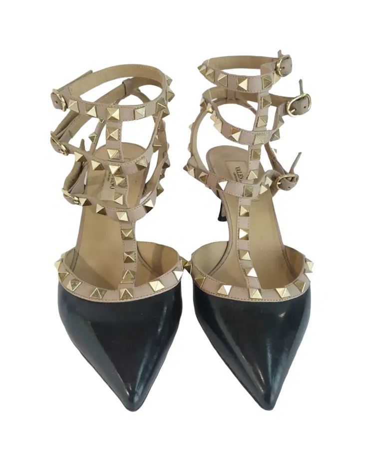 Valentino Garavani Rockstud Ankle Strap Pump