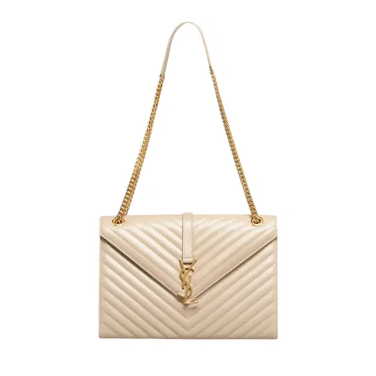 Saint Laurent Cassandre Chain-Strap Matelasse Shoulder Bag-Hover-Image